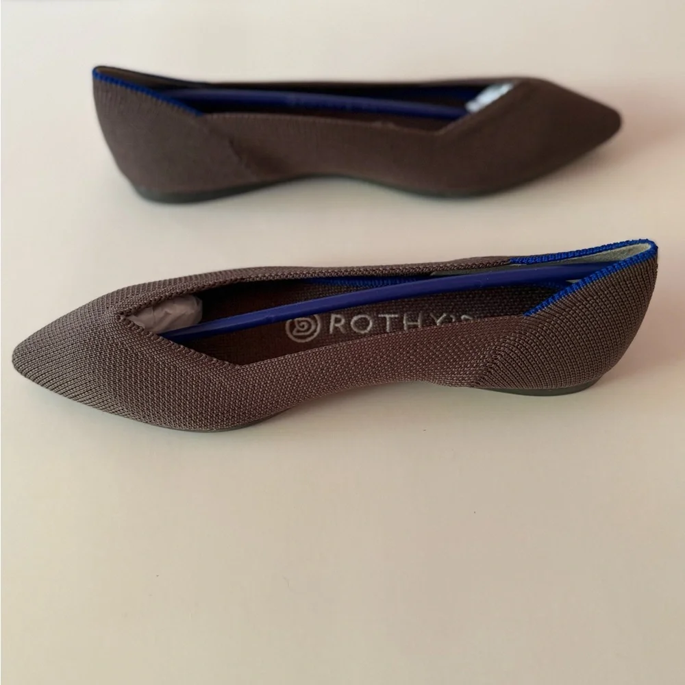 Rothy's The Point Mink Knit Flats Women’s 5.5